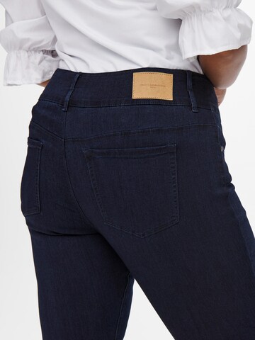 ONLY Carmakoma Skinny Jeans 'Anna' in Blau