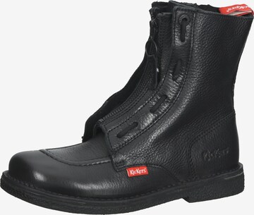 Kickers Boots in Black: front