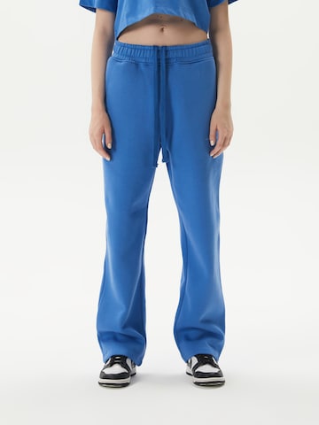 Ossy Homer Loosefit Sporthose 'Heavy Cotton 450 GSM N1Y013' in Blau