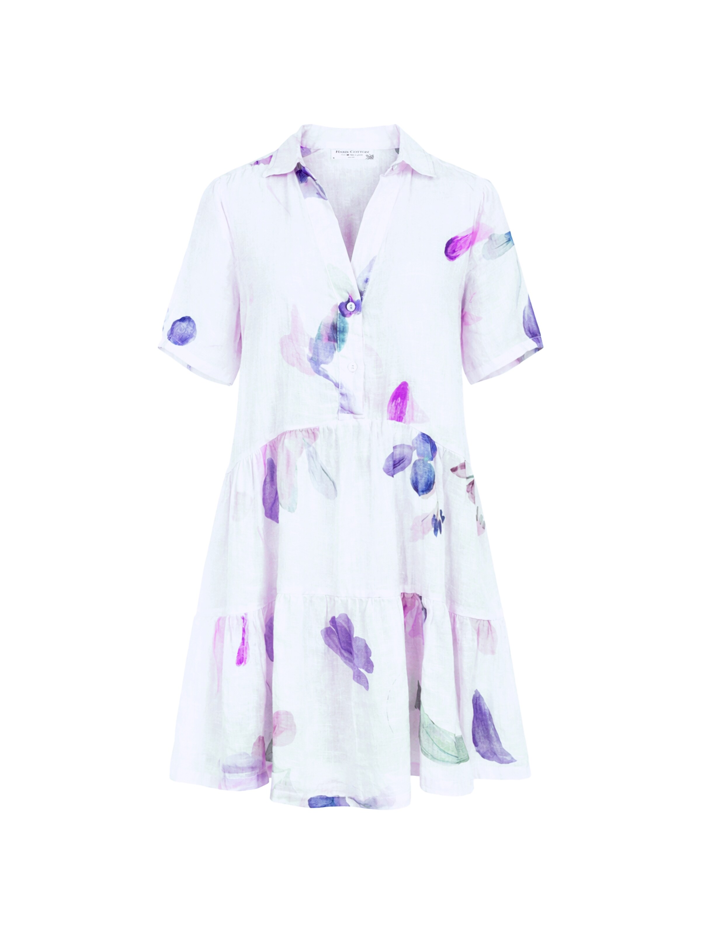 Haris Cotton Kleid‌‌‌‌‌‌‌ in Weiß: Vorderseite