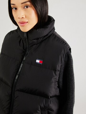 Tommy Jeans Weste 'ALASKA' in Schwarz