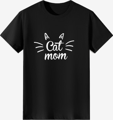 T-shirt LapaPlus en noir : devant