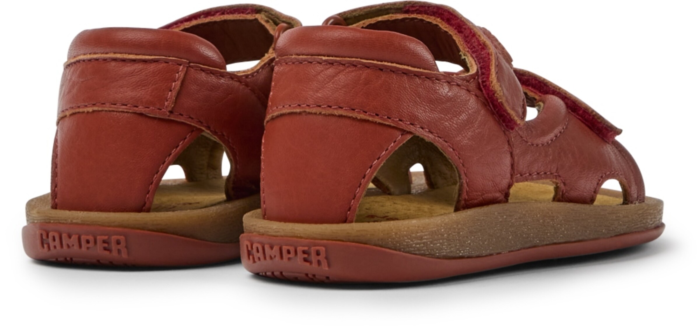 Calzatura aperta 'Bicho' di CAMPER in rosso