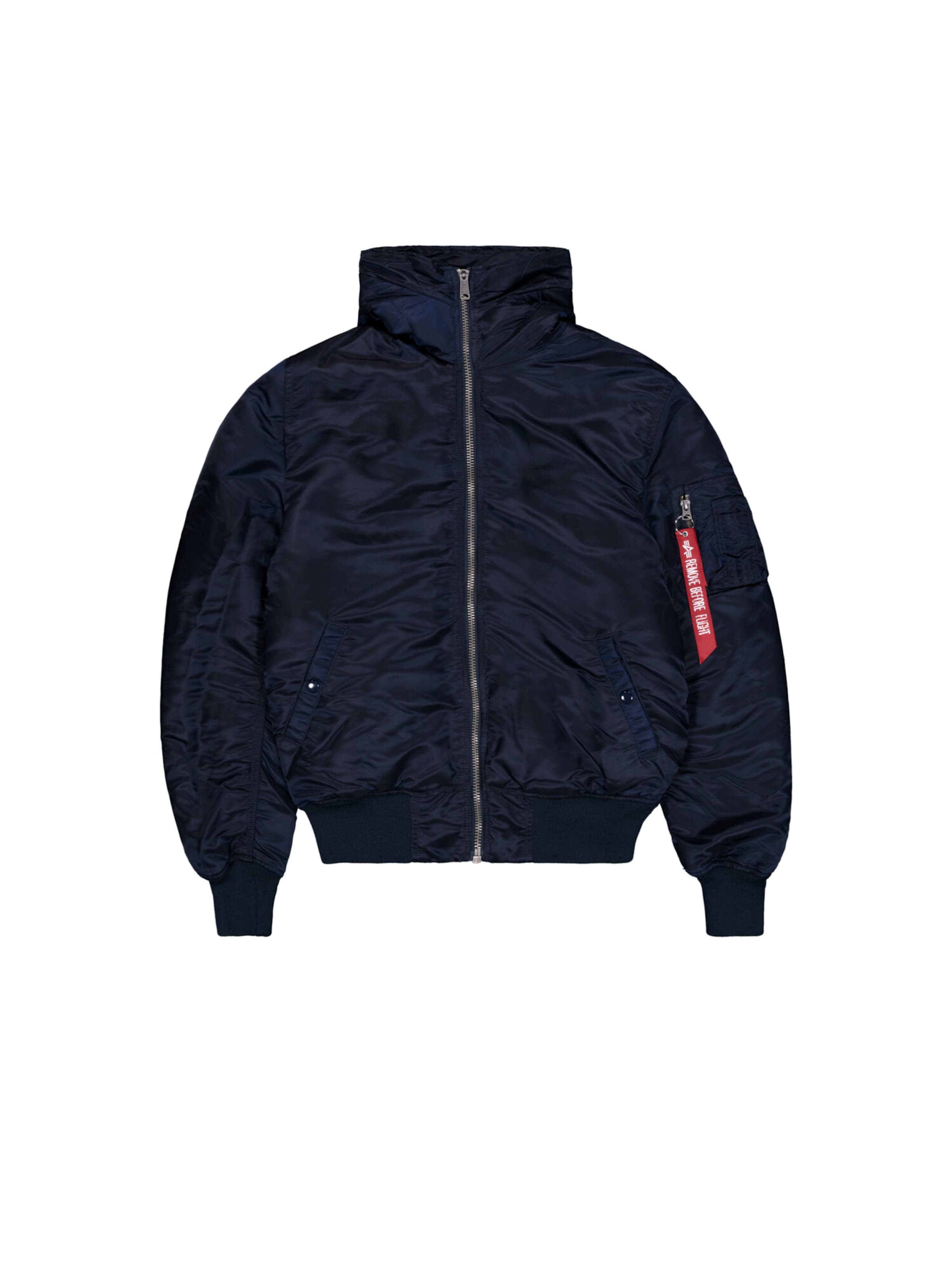 ALPHA INDUSTRIES Between-Season Jacket 'MA-1' in Blue: front