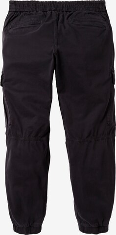 BOSS Tapered Cargo Pants in Black