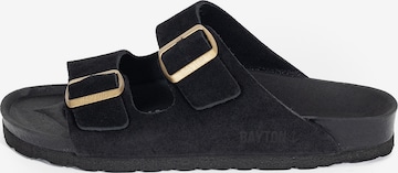 Zoccoletto 'Atlas' di Bayton in nero: frontale