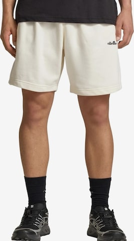 ELLESSEregular Sportske hlače 'Bermuda ellesse beige zanica short' - bež boja: prednji dio