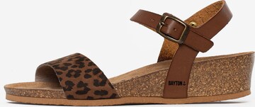 Bayton Sandal 'Wodonga' i brun: framsida