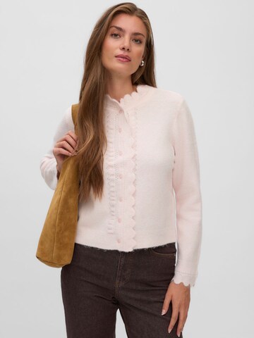 VERO MODA Cardigan 'AWNanna' i pink: forside