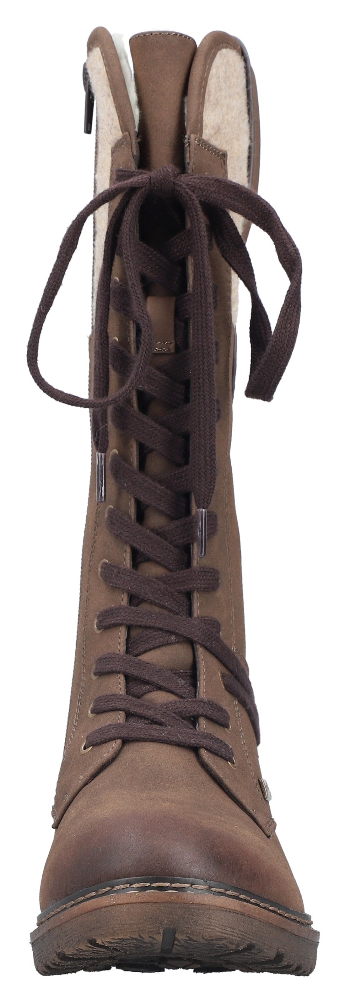 Rieker Schnürstiefel in Braun