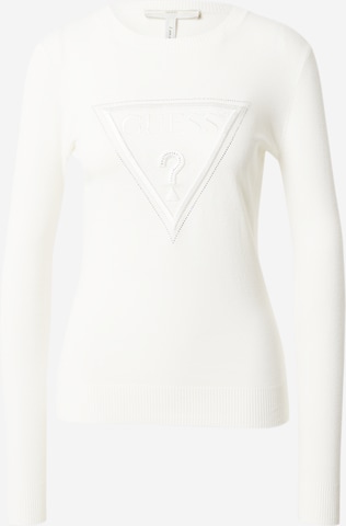 GUESS Sweater 'ELOISE' in Beige: front