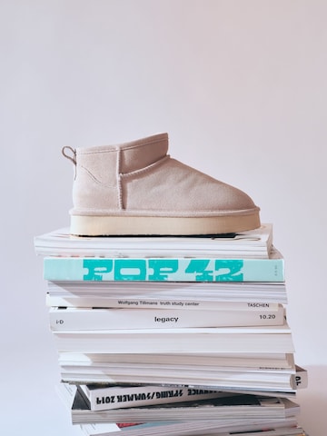 Bianco Boots 'Snow' i beige