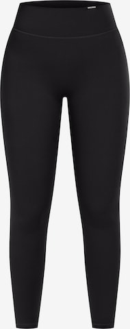 Smilodox Slim fit Leggings in Black: front