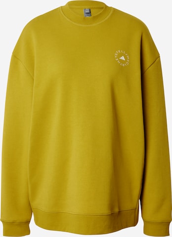 ADIDAS BY STELLA MCCARTNEY Αθλητική μπλούζα φούτερ σε κίτρινο: μπροστά