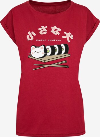Merchcode Shirt 'TORC - Sushi Kit' in Rot: predná strana