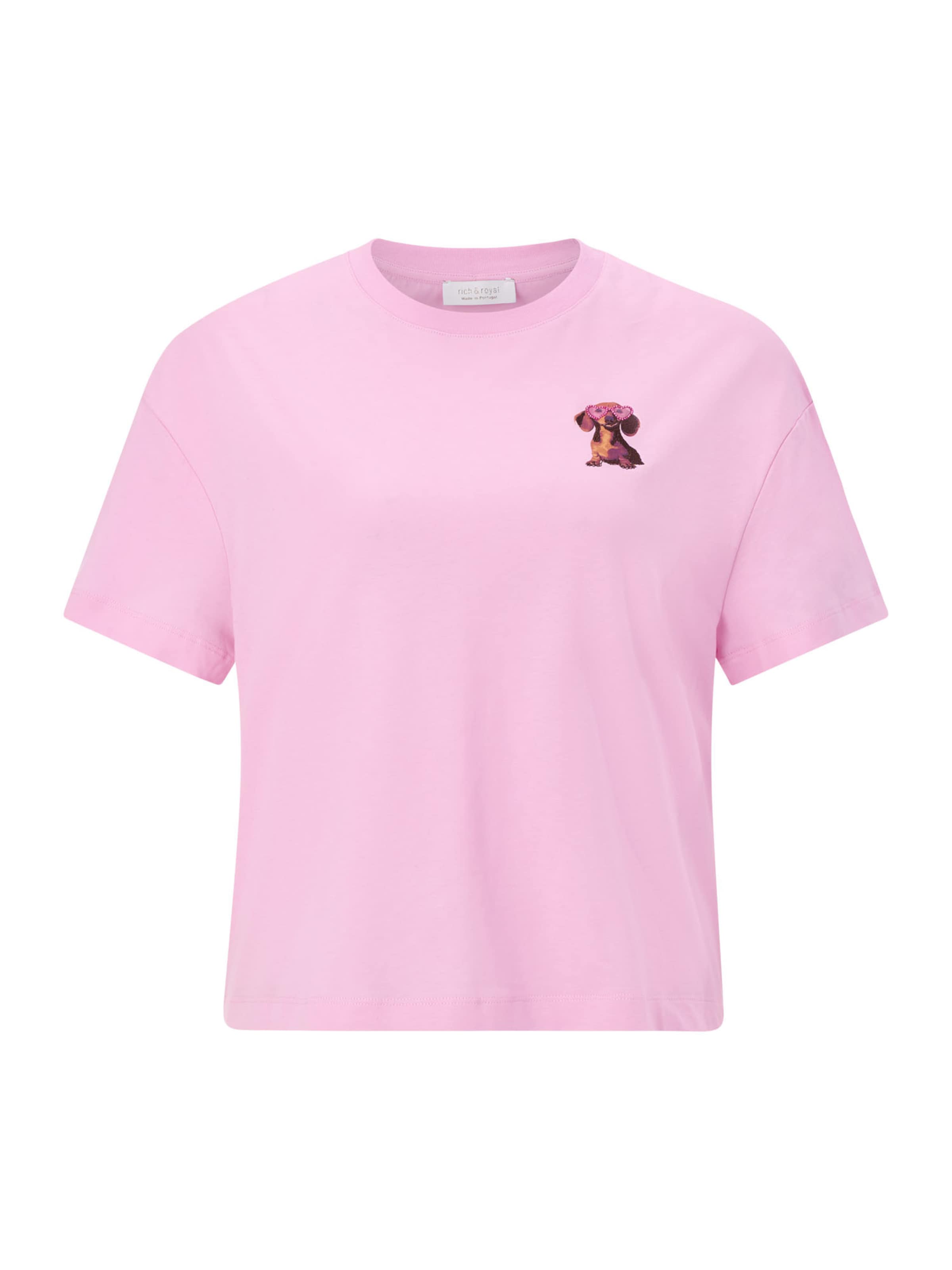 Rich & Royal Póló - rózsaszín: elől