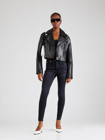 Calvin Klein Jeans Skinny Jeansy w kolorze czarny