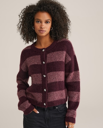 WE Fashion Cardigan i lilla: forside