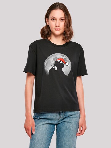 T-shirt F4NT4STIC en noir : devant