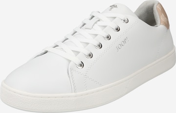 JOOP! Sneakers laag 'Cortina Fine Strada' in Wit: voorkant