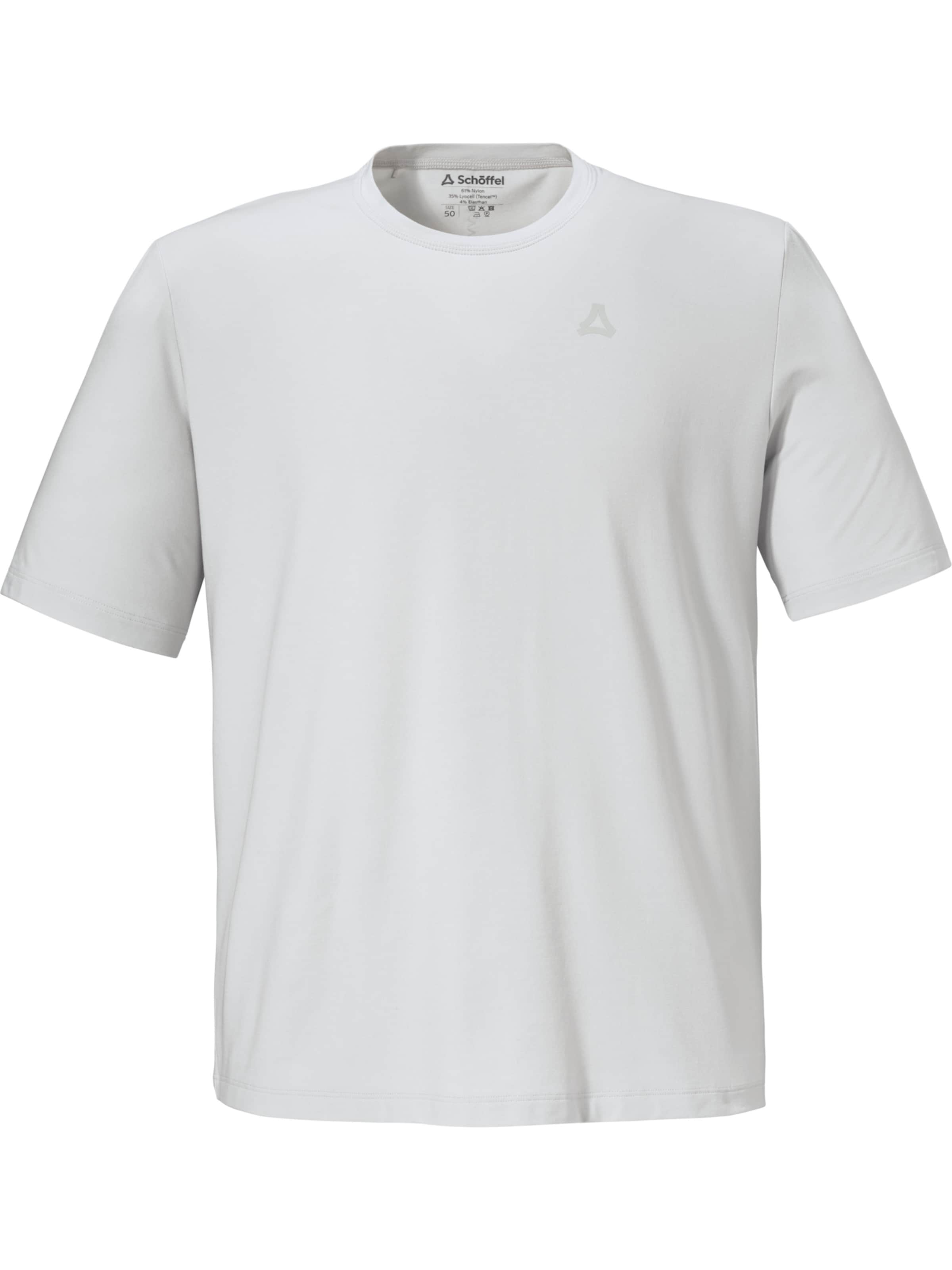 T-Shirt fonctionnel Schöffel en gris : devant