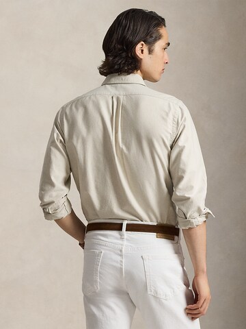 Polo Ralph Lauren Slim fit Button Up Shirt in Beige
