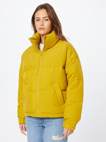 UNITED COLORS OF BENETTON - Chaqueta de entretiempo en amarillo: frente