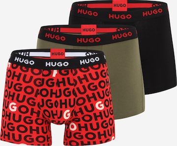 HUGO Boxershorts in Groen: voorkant