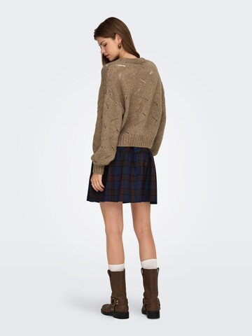 ONLY Cardigan i brun