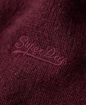 Pull-over 'Essential' Superdry en rouge