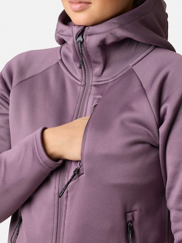 Veste en polaire fonctionnelle 'Lofoten' SWEDEMOUNT en violet