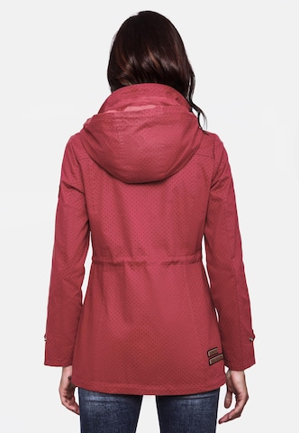 MARIKOO Between-seasons parka 'Nyokoo' in Red