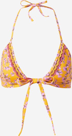 Top per bikini 'TOUHO PALMAR' Banana Moon di colore senape / malva / rosé, Visualizzazione prodotti