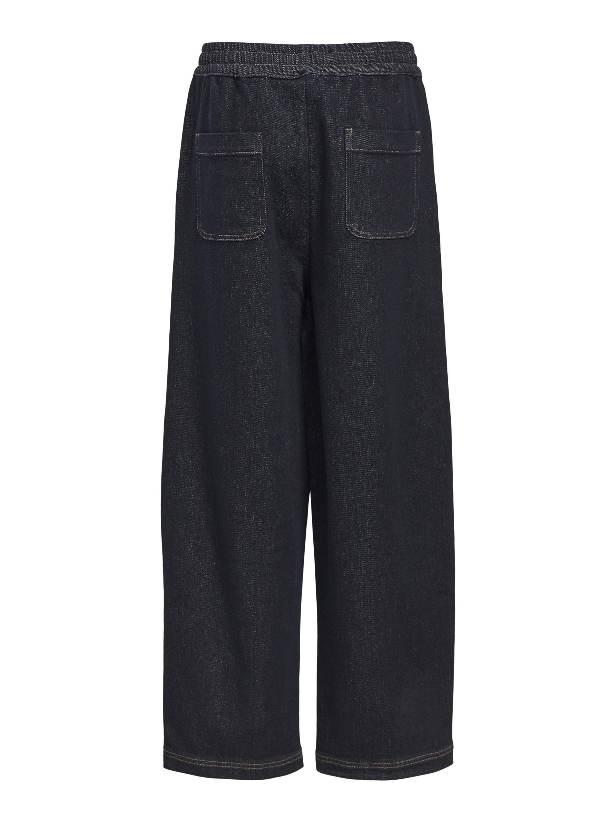 OBJECT Wide Leg Jeans i blå