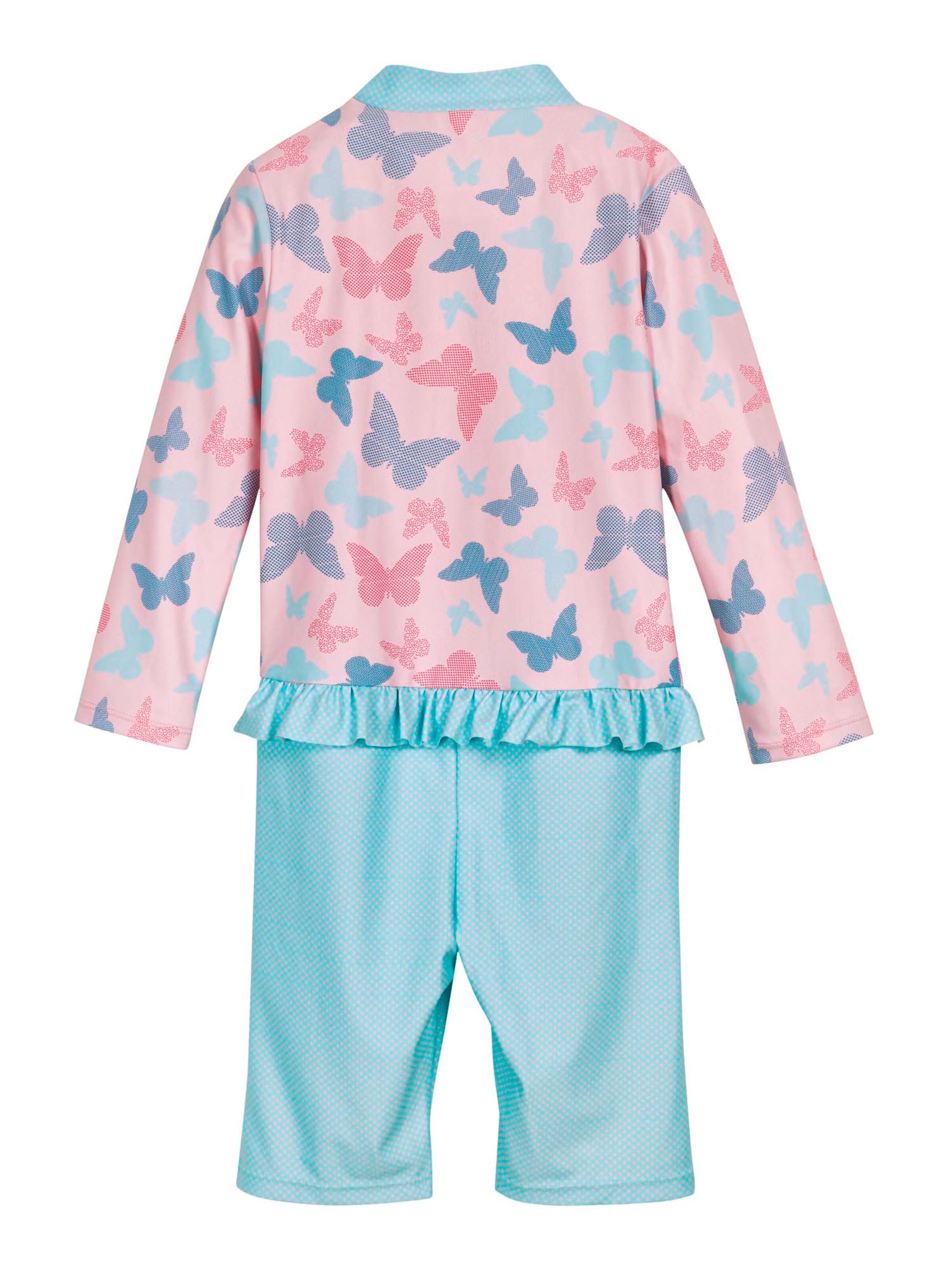 PLAYSHOES Бански костюм 'Schmetterlinge' в синьо