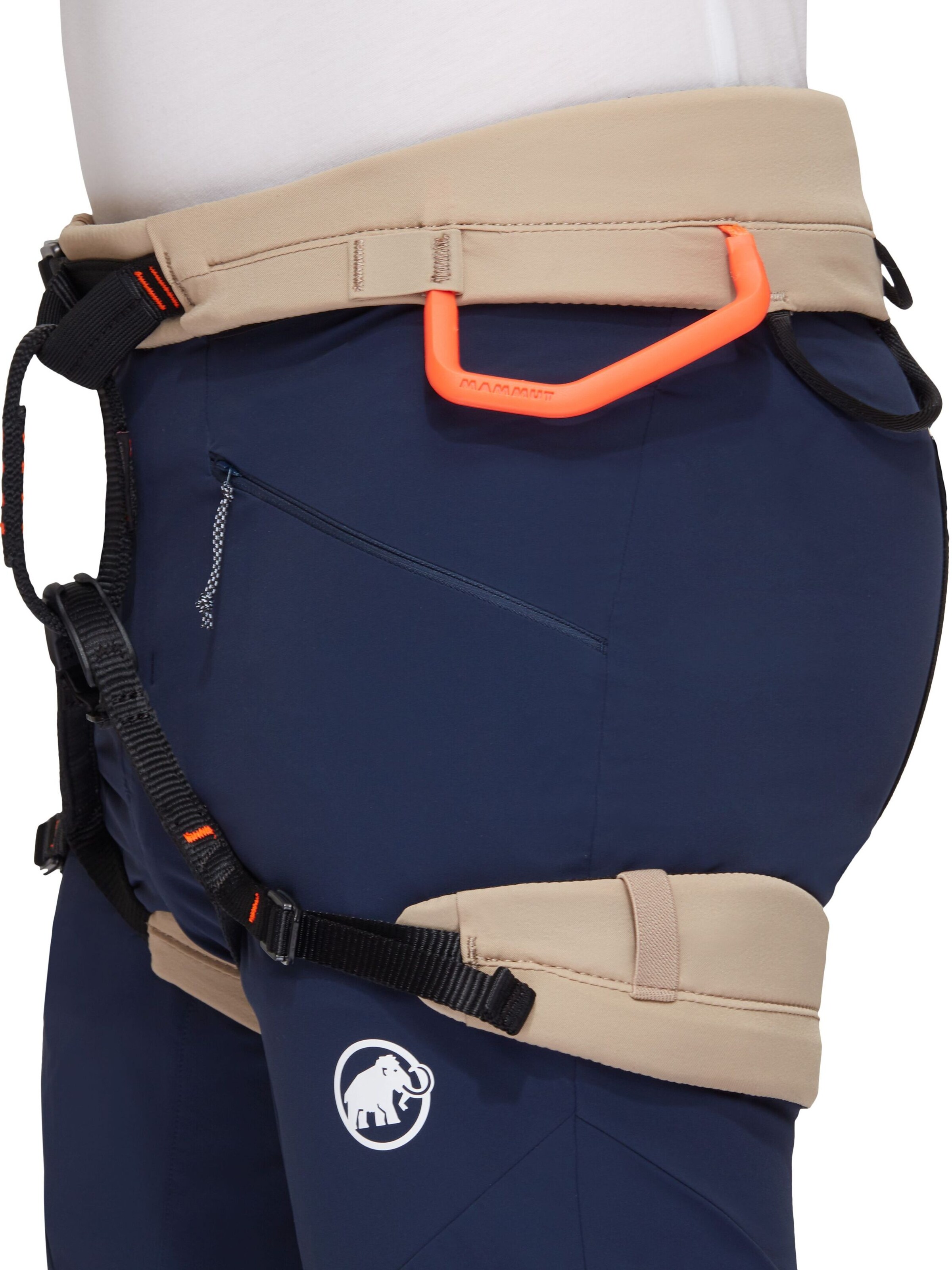 MAMMUT Regular Outdoor Pants in Blue