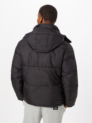 !Solid Winter Jacket in Black