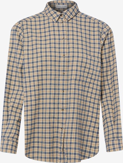 Marie Lund Bluse in XS in beige / indigo, Produktansicht