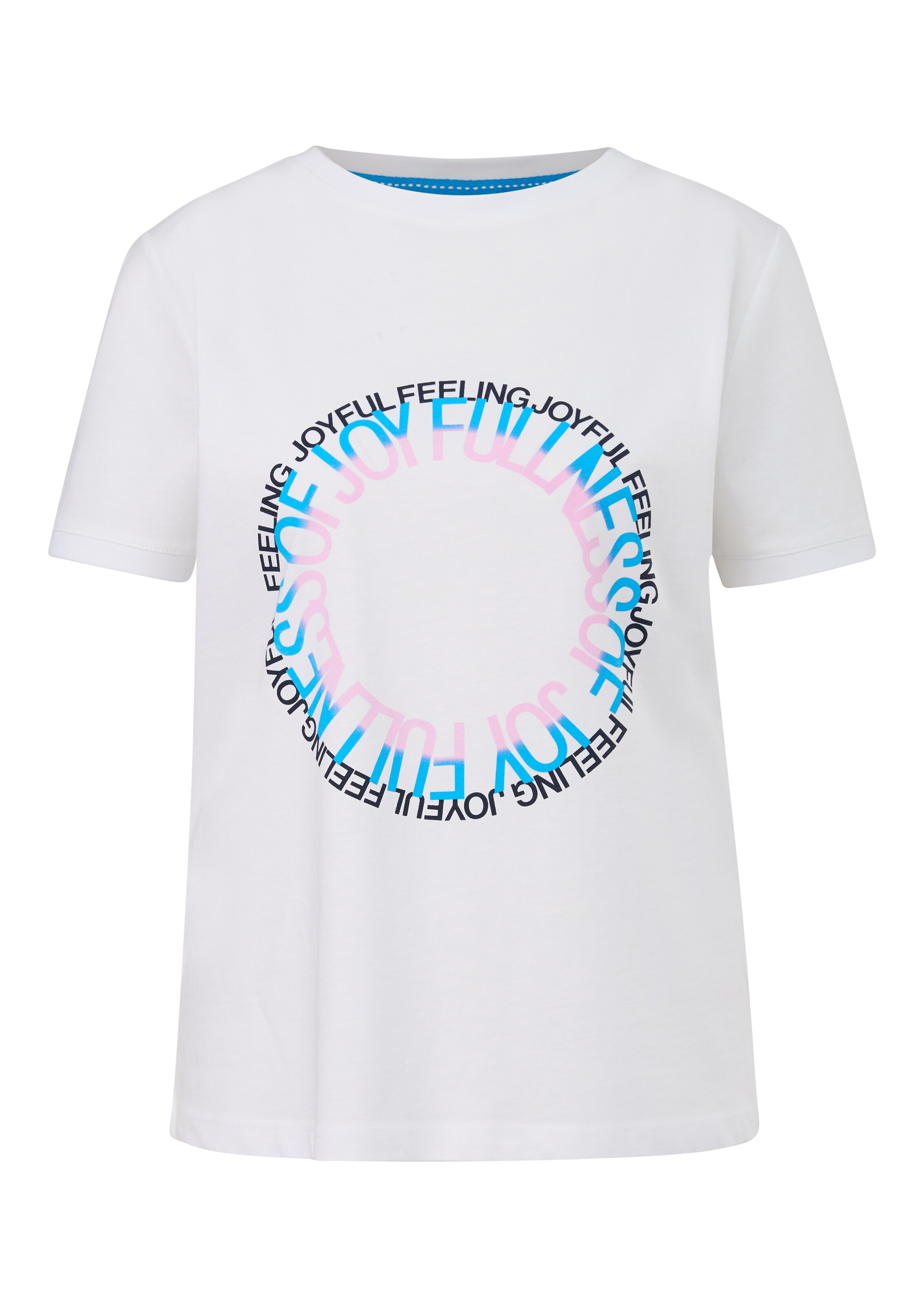 comma casual identity Shirt in Wit: voorkant