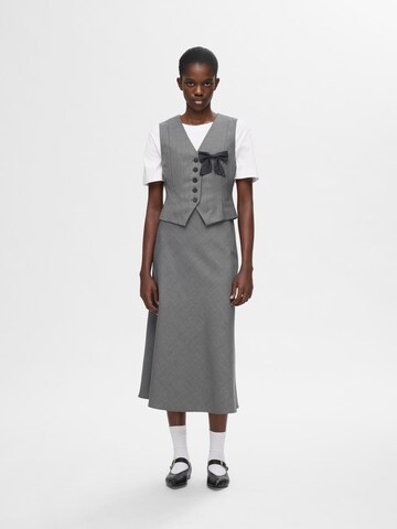 SELECTED Weste in Grau