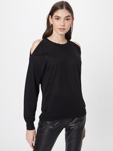 Pull-over 'PARISY' IRO en noir : devant