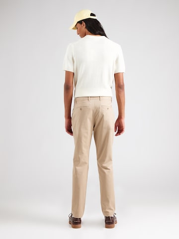 TOMMY HILFIGER Slim fit Chino trousers 'HARLEM ESSENTIAL' in Beige