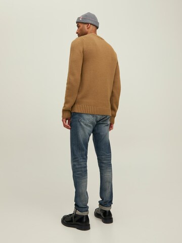 R.D.D. ROYAL DENIM DIVISION Pullover 'William' i brun