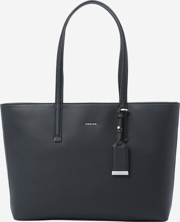 Shopper 'Must' di Calvin Klein in nero: frontale