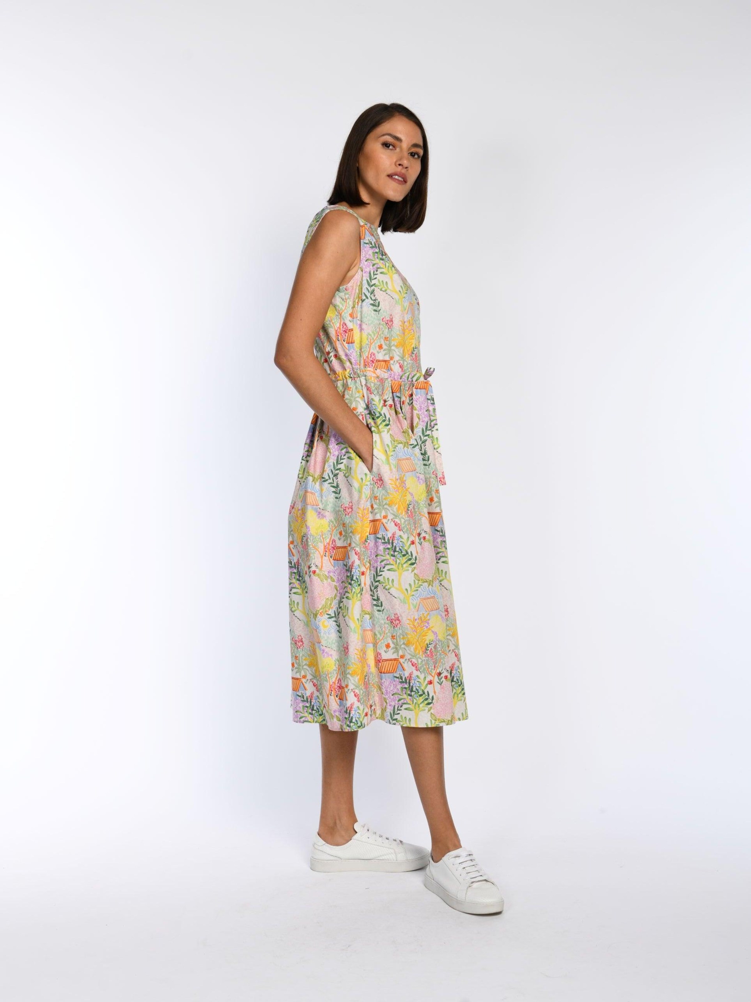 White Label by RoFa Summer Dress in Yellow