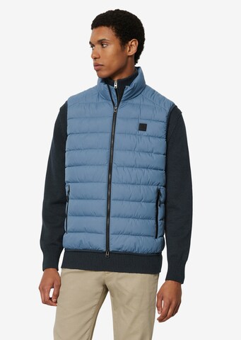 Gilet Marc O'Polo en bleu : devant