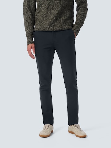 No Excess Regular Chino trousers in Blue: front