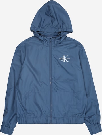 Geacă de primăvară-toamnă 'ESSENTIAL' de la Calvin Klein Jeans pe albastru: față