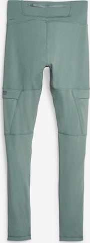 PUMA Skinny Športne hlače | zelena barva