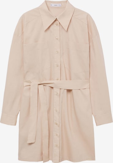 MANGO Robe-chemise 'Mexi' en beige, Vue avec produit